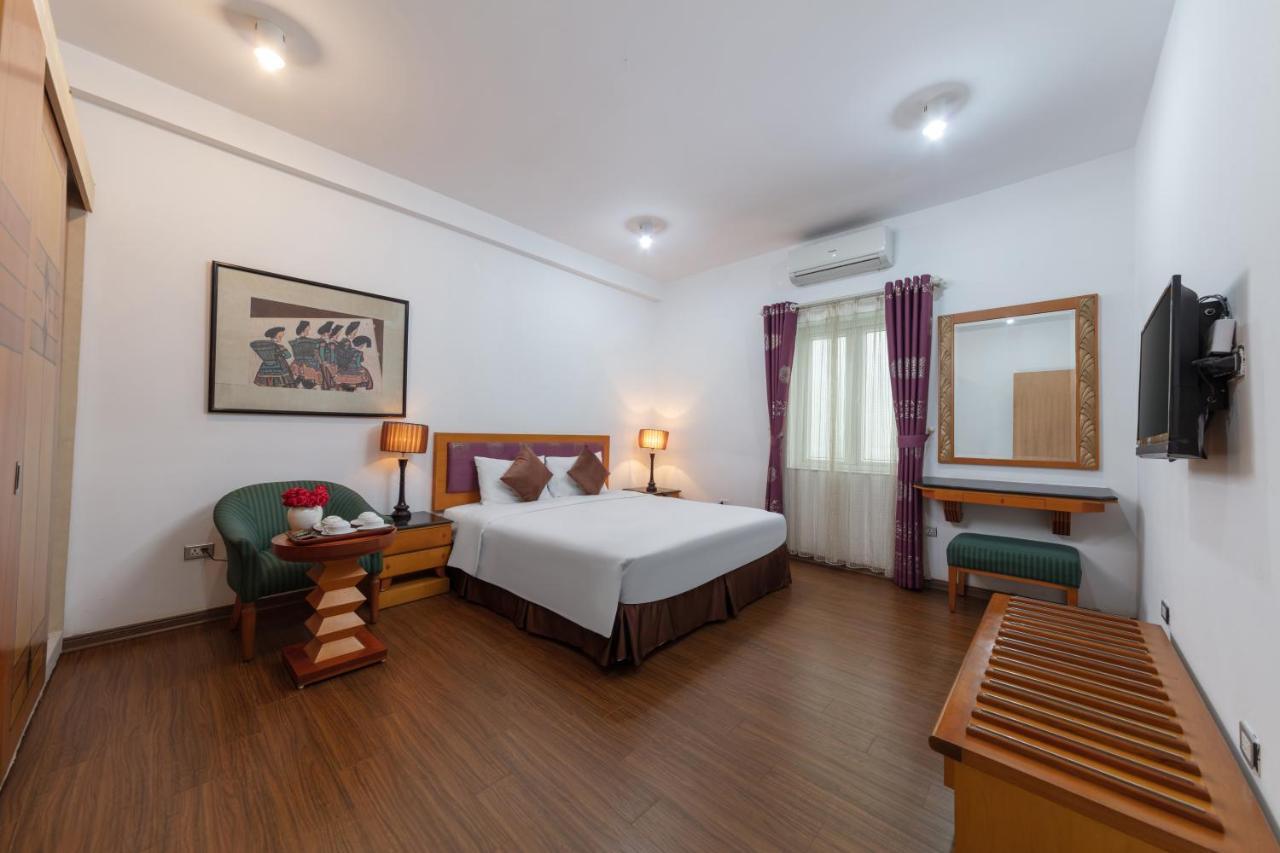 Golden Sunshine Villa Hotel And Travel Hanoi Esterno foto